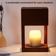 thumbnail image 4 of Lámpara De Calentador De Velas, Calentador De Velas Eléctrico Con Luz Ajustable Con Temporizador, 2 Bombillas Calentador De Cera Regulable, Hermosa Decoración Del Hogar Para, 4 of 7