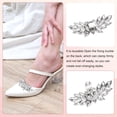 thumbnail image 4 of Decorative Rhinestone Shoe Clips, Removable Fashion Crystal Flower Clips Women Dress/Shoes, 4 of 5