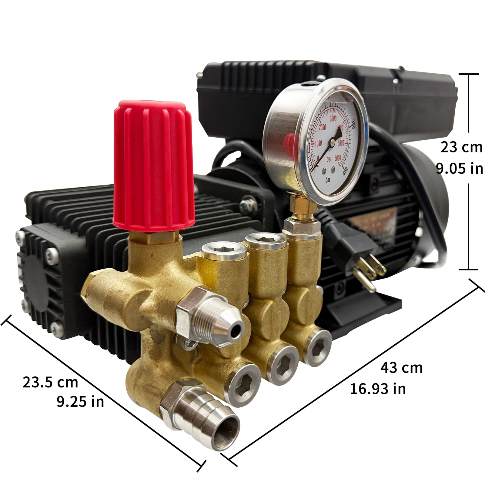 11-13L/MIN High Pressure Car Washing Machine Cleaning Pump Electric Portable 110V