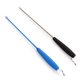 thumbnail image 2 of Juguete de varita de plumas para gatos, caña de pescar retráctil interactiva para gatos, divertido palo para gatos, caña de mar, juguete para jugar con plumas de gato, juguetes de compañía para mascotas, 12 piezas JM, 2 of 5