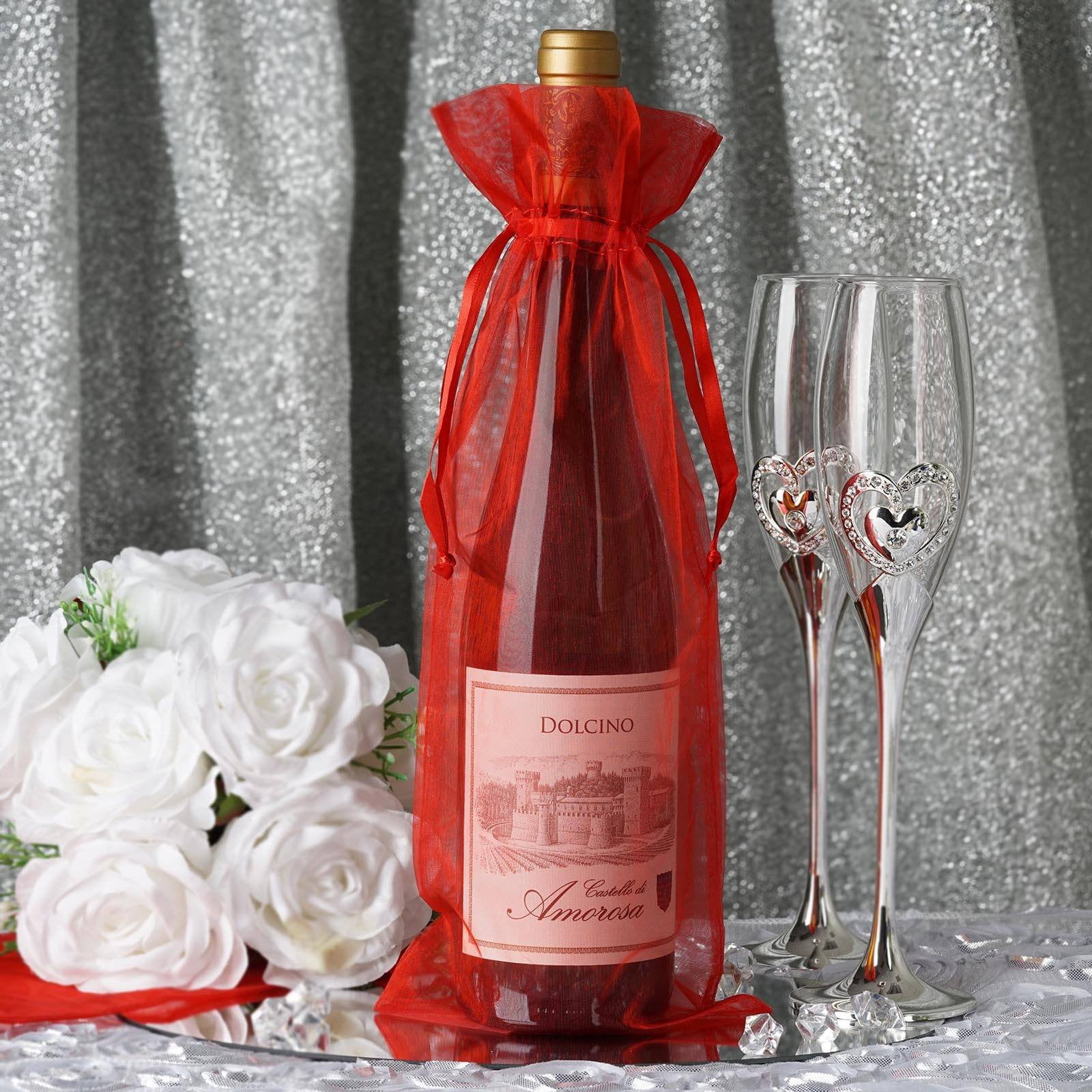 WEDDINGPARTYBRIDAL SHOWEREVENTFAVOURS ORGANZA SWEET BAGS PREFILLED