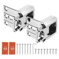 thumbnail image 1 of Uxcell 2 Pcs Cerradura de Seguridad para el Hogar, Cerradura de Refuerzo a Prueba de Niños, Cerradura de Seguridad Nocturna Mejorada, 1 of 1