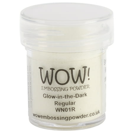 Tsukineko Embossing Powder - WOW! Embossing Powder 15ml-Glow-In-The-Dark