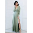 thumbnail image 2 of Upper Class Long Sleeve Maxi Dress, 2 of 6