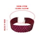 thumbnail image 3 of Gargantilla de lentejuelas metálicas para mujer | Collar de terciopelo con escamas brillantes | Accesorio elegante para fiestas y festivales, 3 of 4