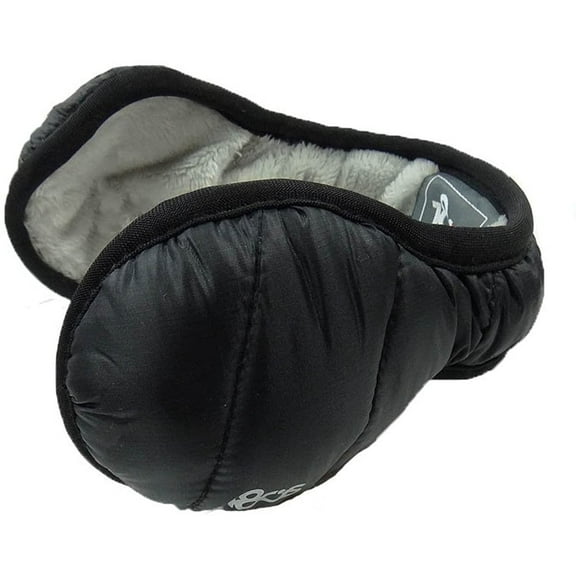 180s Women's Ear Warmers - Down Black