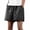 #02 Black 【Mix & Match: Stock Up on Your Favorite Colors】, variant on Women's Soft Fabric Bermuda Shorts, Mid Waist Pull On Stretchy Capris, Elastic Waistband Tummy Control A-Line Fit, Casual Vacation Summer Travel Beach | TruBelle,Pink L