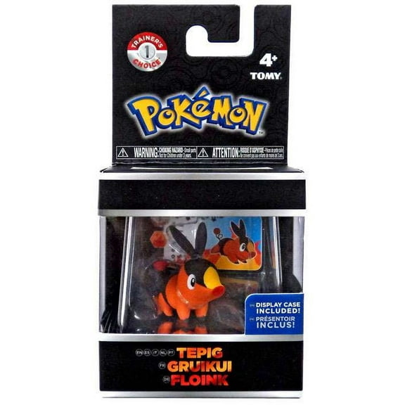 Pokemon Tepig Trainer's Choice Mini Figure