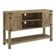 thumbnail image 1 of Pemberly Row 52" Barn Door TV Stand in Barnwood, 1 of 4