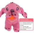 thumbnail image 1 of Muñeco de peluche de punto, luz de respiración, juguetes calmantes para niños, Ángel Rosa, Anime, lindo bebé, música, luz, juguete para dormir, regalo de cumpleaños y Navidad para niños, 1 of 5