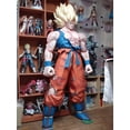 thumbnail image 4 of Figura de papel de anime japonés Dragon Ball Z, modelo SonGoku de 1,8 m, escultura de papel 3D, juguetes hechos a mano, decoración del hogar, figura coleccionable, 4 of 5