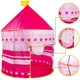 thumbnail image 4 of Tienda de campaña para niños, casa de juegos de princesas, casa de juegos para niños pequeños, tiendas de campaña plegables con estuche de transporte, color rosa brillar Juguete, 4 of 6