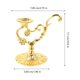 thumbnail image 2 of NUOLUX Soporte De De Cristal Metálico Dorado Para Exhibición Y Almacenamiento Decorativo, 2 of 5