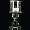 thumbnail image 2 of Elegante candebro de candebros para decoración, centro de de quete Bo doble Zulema Candelero de cristal, 2 of 7