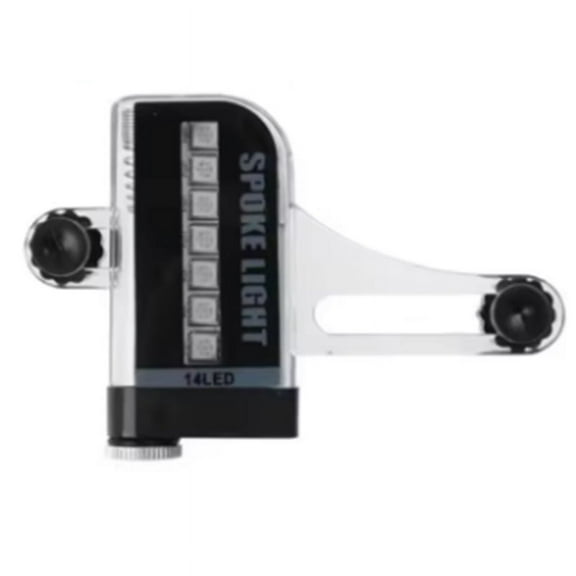 14 RGB LED Bike Wheel Spoke Light Bicycle Warning Lights Waterproof LED Neon Bike Tyre Light Bicycle Rim Decor