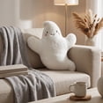 thumbnail image 5 of Halloween Ghost Throw Pillow, Soft Breathable and Comfy Ghost-Shaped Decorative Throw Pillows for Sofa Bed Home Decor, 5 of 6