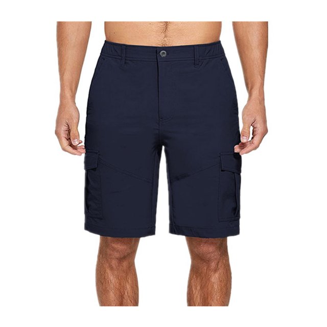 Txlixc Pantalones cortos de hombre, pantalones cortos de cintura alta de color sólido Txlixc moda