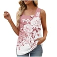 thumbnail image 2 of Vivianyo HD Trendy Women's Sleeveless Tank Tops Women's Fashion Casual Collar Comfortable Loose T-shirt Sleeveless Top, 2 of 5