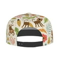 thumbnail image 4 of Balery Baseball Cap Flat Bill Hats for Men Adjustable Size for Running Workouts and Outdoor Activities All Seasons Dad Hat(Monkeys in the Jungle ), 4 of 9