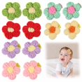 thumbnail image 1 of Guardurnaity 12 piezas de pinzas para el pelo de bebé con flores dulces, de tela, de amplia aplicación, para niña Ropa, zapatos y accesorios Miscelánea, 1 of 5