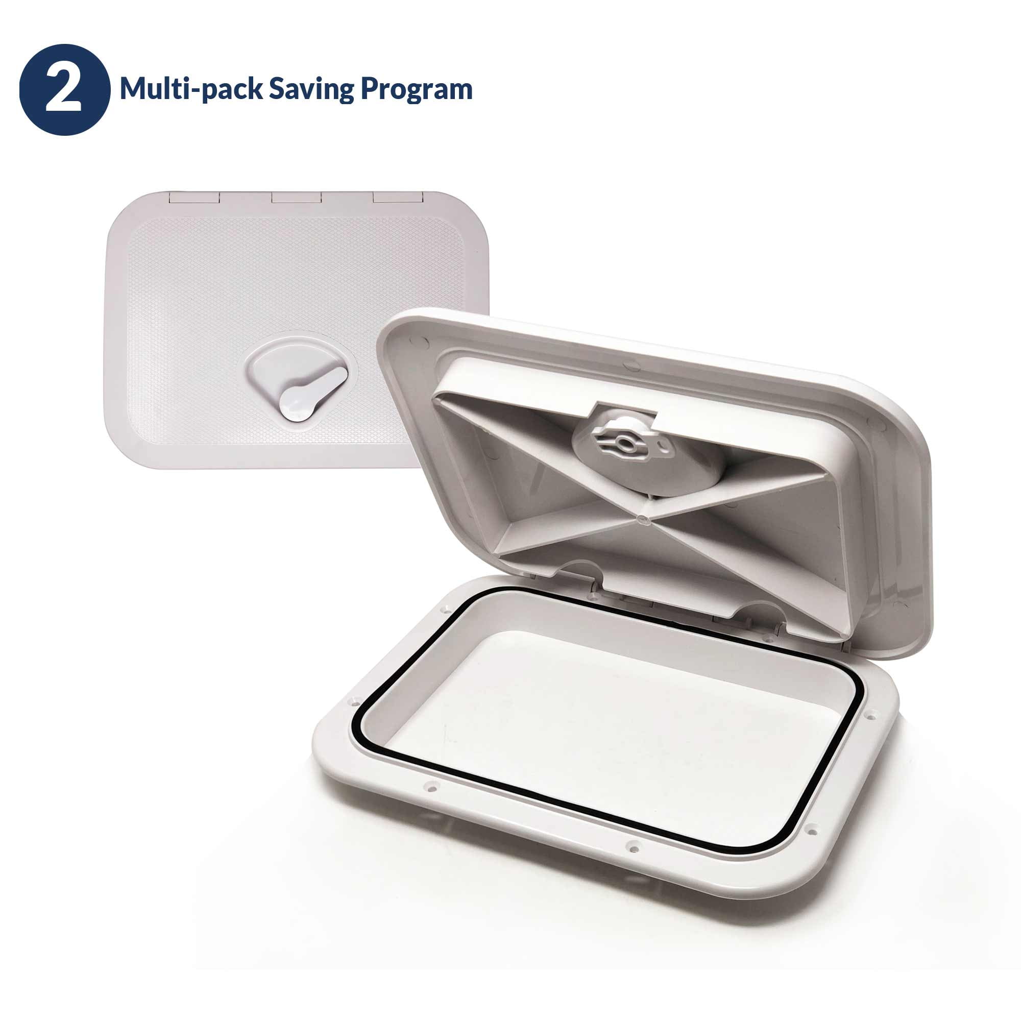 Five Oceans Marine Boat Deck Access Hatch w/ Lock, 105/8 x 143/4