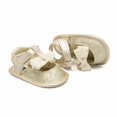 thumbnail image 6 of Yoyauz Baby Girl Mary Jane Shoes Anti Slip Rubber Sole Ballet Slippers Princess Dress Wedding Shoes Newborn Kids Shoes Toddler Shoes（0-12 Month）, 6 of 7