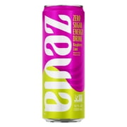 Zevia Zero Sugar Energy Drink Raspberry Lime, 12 oz, 1 Count