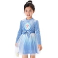 thumbnail image 4 of Disney Frozen Girls Dresses Elsa Character Mesh Tutu Party Skirt Birthday Gift Sizes 2-6, 4 of 6