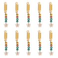 thumbnail image 1 of 10 Uds. De colgantes para rastas de primavera para el cabello, cuentas de mariposa de aleación, joyería para el cabello con trenzas DIY Vintage, 1 of 8