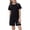 Black, variant on Toddler Boy Outfits Athletic Solid Print Short Sleeve Crew Neck T-Shirt Top And Shorts 2 Piece Daily Wear Boys' Clothing Sets Size 3-4 Years