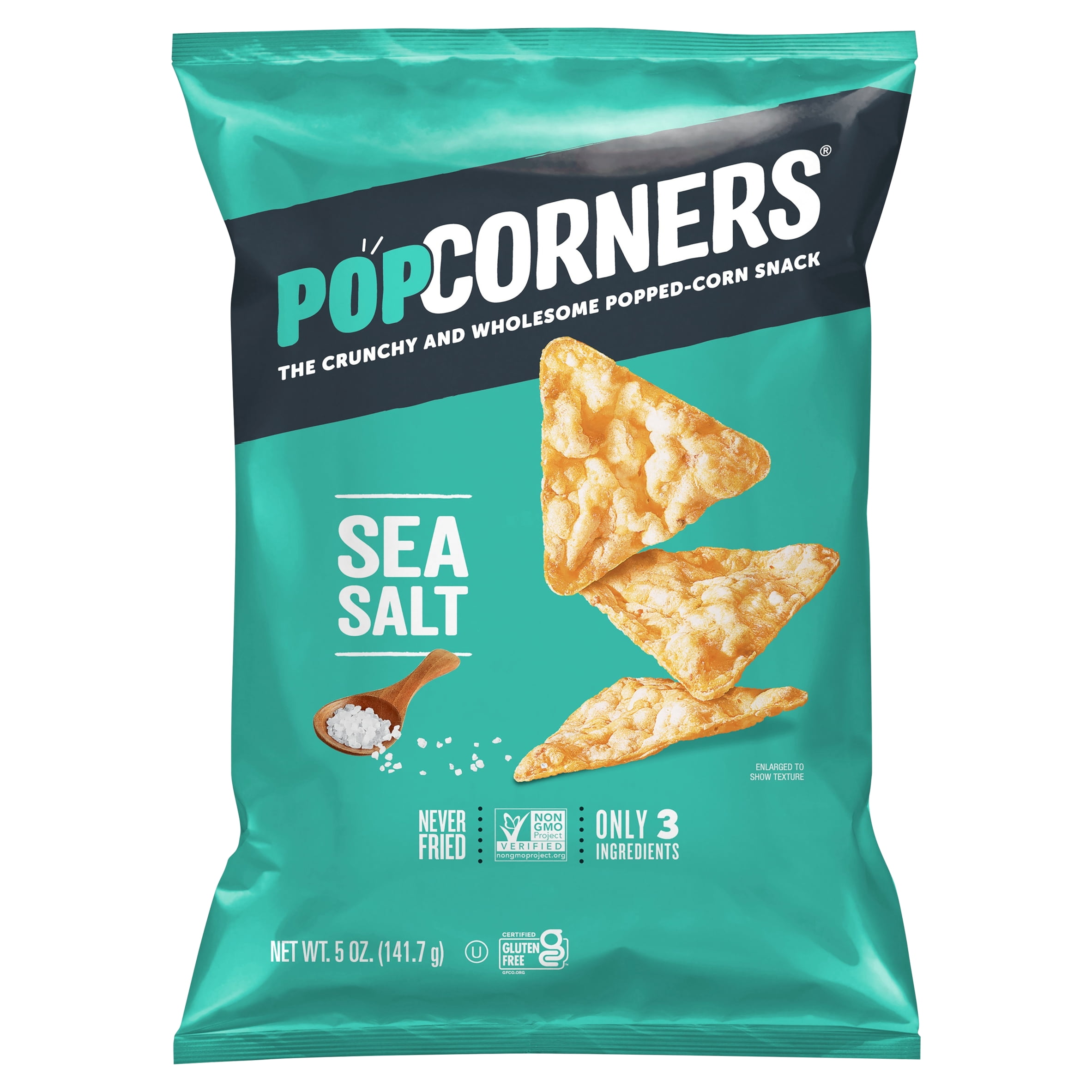 POPCORNERS SEA SALT 12CT 5OZ