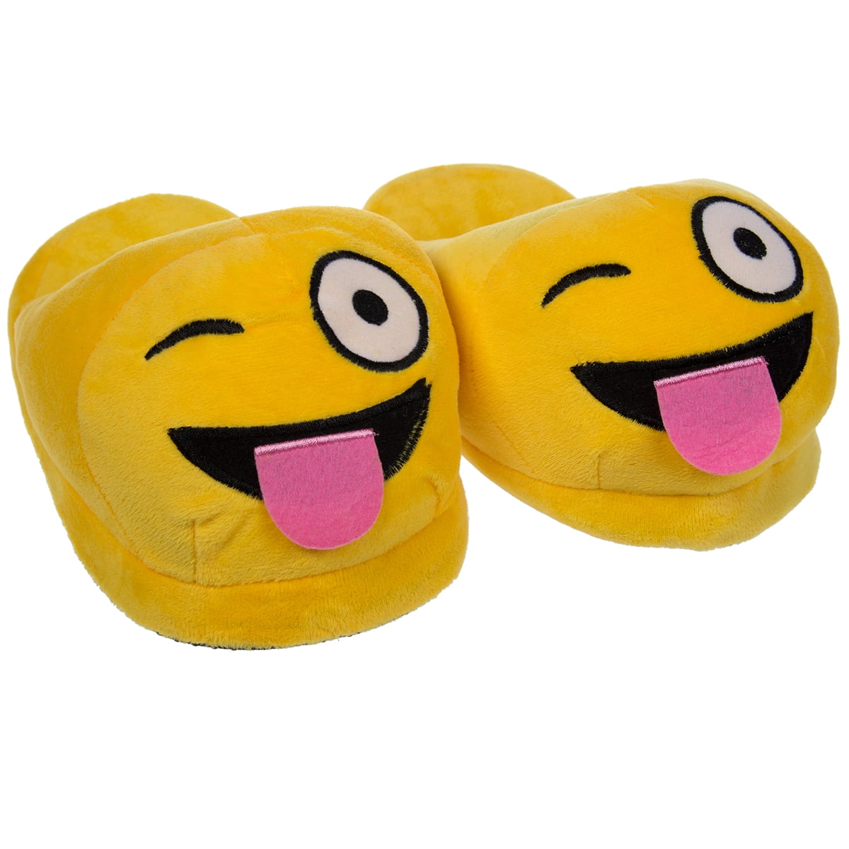 Emoji House Slippers Funny Soft Plush 
