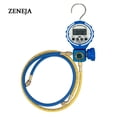 thumbnail image 1 of Digital Pressure Gauge Manifold Refrigeration Tester Vacuum Meter Freon Filling Instrument ChargingHoses For 410a 134a ,Easy to Install, 1 of 7