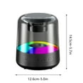 thumbnail image 3 of Kabnic Outdoor Bluetooth Speaker Mini Portable Bluetooth Speaker with Led Light Portable Bluetooth Speaker with Light 360 Stereo for Home Outdoor Travel, 3 of 9