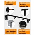 thumbnail image 7 of Fitarc Doorway Pull up Bar Wall Mount, Workout Equipment for Men, Fits 32"-36" Wall Studs, 7 of 7