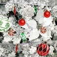 thumbnail image 2 of sruoe Christmas Tree Decorations, Christmas Tree Ornaments, Realistic, Topiary, Classic Christmas Tree for Christmas Day, Green, 2 of 6