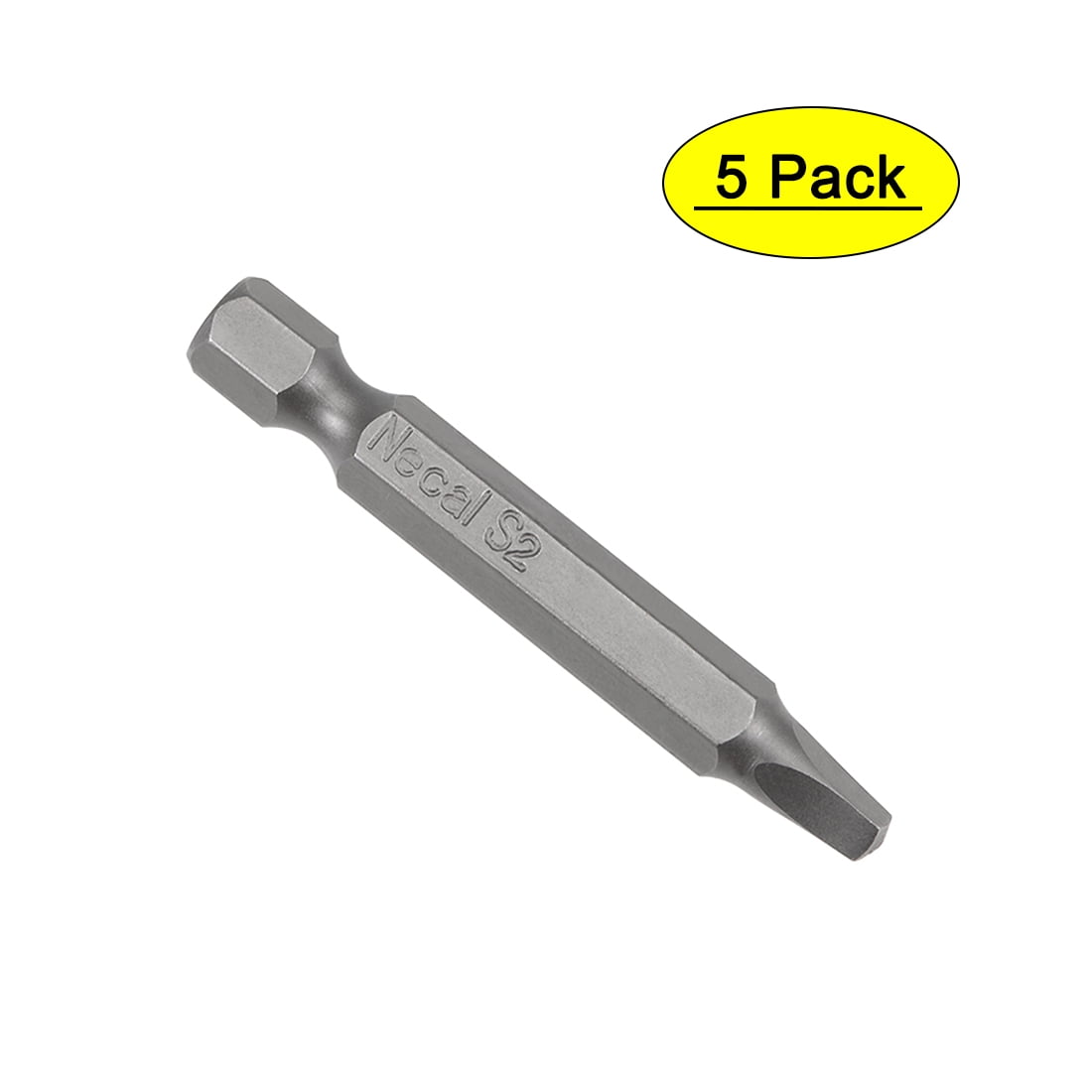 Uxcell 1/4" Hex Shank 2" Length SQ2 Square Screwdriver Bit S2