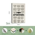 thumbnail image 2 of Mom Daily Affirmations Poster Great Wall Art for Home Decor, Mother's Day Gift, Posters for Bedroom, Office Or Living Room, 2 of 6