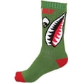 thumbnail image 1 of O'Neal Youth Pro MX Bomber Sox (Graphics, Youth One Size) Green | Red, 1 of 6