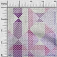 thumbnail image 2 of oneOone Cotton Cambric Violet Fabric Check Sewing Fabric By The Yard Printed Diy Clothing Sewing Supplies 42 Inch Wide, 2 of 4