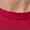 Burgundy-XXL, variant on Men's striped neck long-sleeved T-shirt, basic casual top