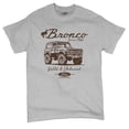 thumbnail image 5 of Ford Bronco Wild and Untamed Since 1966 T-shirt Vintage Off-Road 4x4 Adventure Retro Truck Licensed Men's Tee, 5 of 7