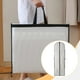 thumbnail image 1 of Funda protectora para vestidos largos, bolsa de almacenamiento de ropa, funda antipolvo con cremallera, plegable, portátil, de material PEVA, gran capacidad, protector de ropa, ideal Blanco, 1 of 8