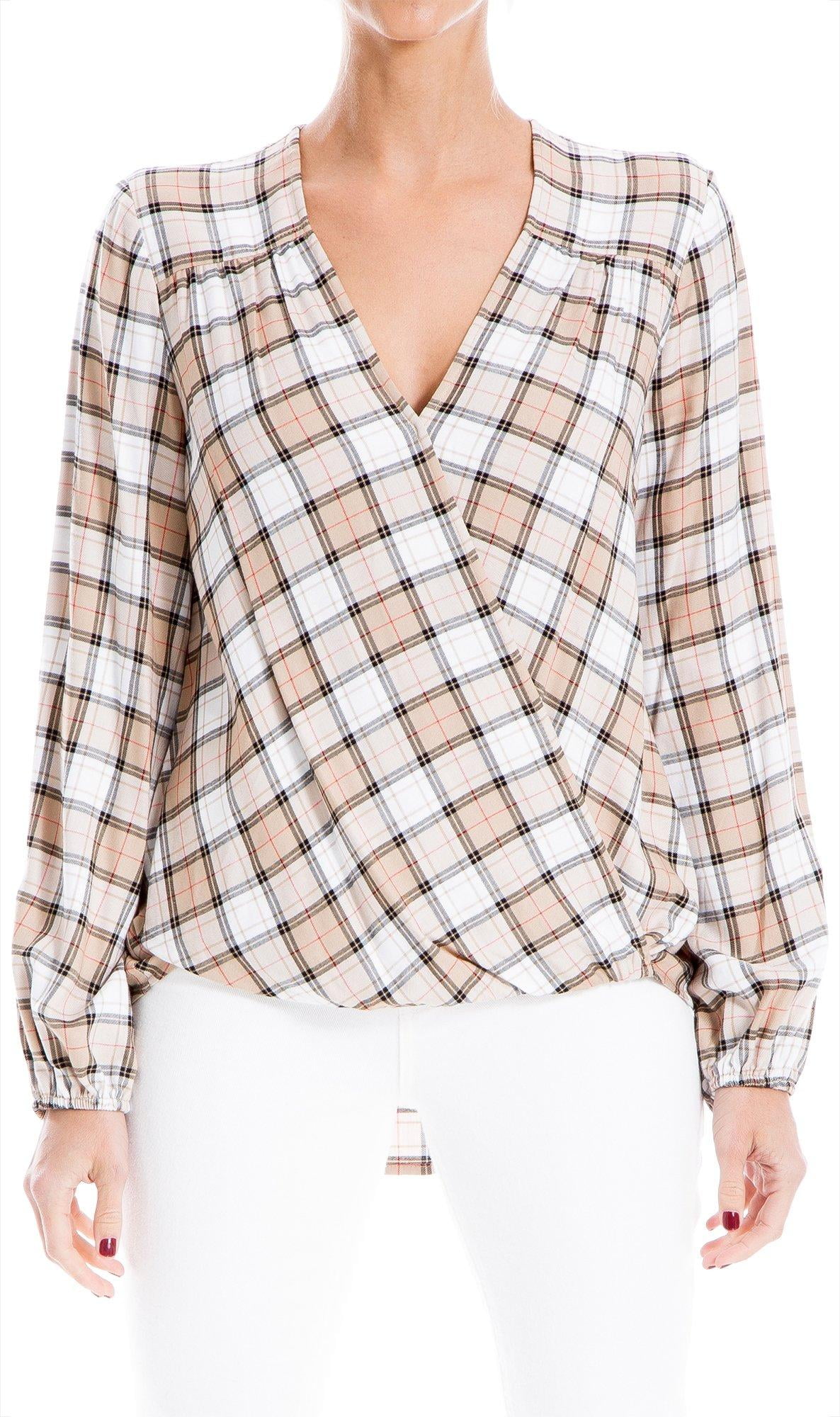 max studio wrap top