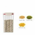 thumbnail image 1 of HLONK Vacuumable Sealed Food Containers Transparent Sealed Grain Containers with LIDS Plastic Sealed Kitchen Containers Dried Food Flour Sugar Rice Vacuum Containers Food Storage Extra&nb, 1 of 5