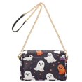 thumbnail image 2 of FORMRS Women Crossbody Purse with Chain Strap Vegan Leather Shoulder Handbag, White Halloween Ghosts, 2 of 7