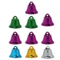 thumbnail image 1 of Colourful Bells,10pcs Colourful Bells Bird Colourful Bell Bird Toy Iron Interactive Bird Bell Modern Innovation, 1 of 14