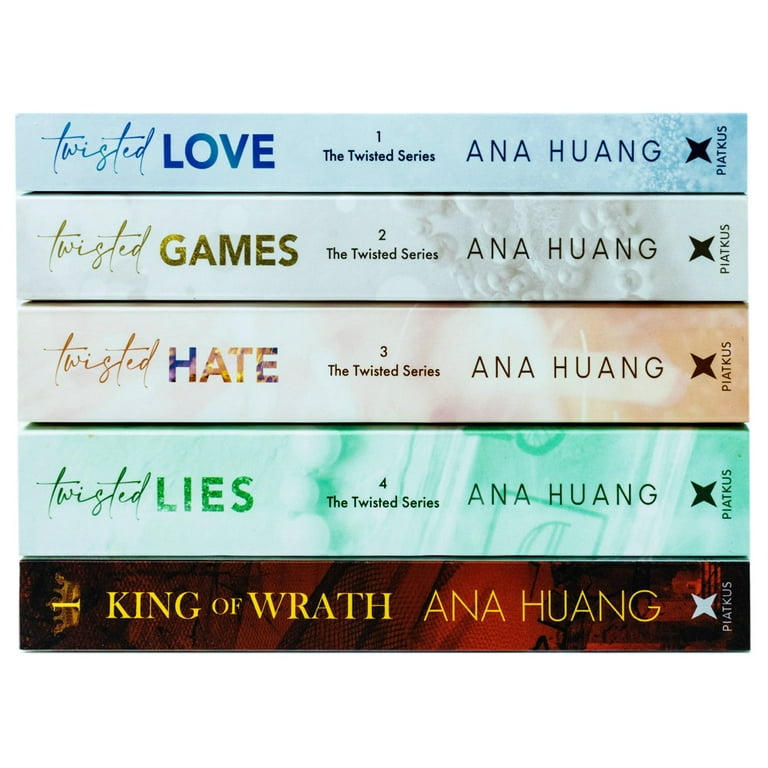4 Books Twisted Series by Ana [Twisted Love; Twisted Games; Twisted Hate  and Twisted Lies]