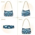 thumbnail image 2 of Womens Chain Shoulder Bag Christmas Snowmans Classic Tote Handbags Fashion Clutch Hobo Purse with Zipper for Travel Casual, 2 of 7
