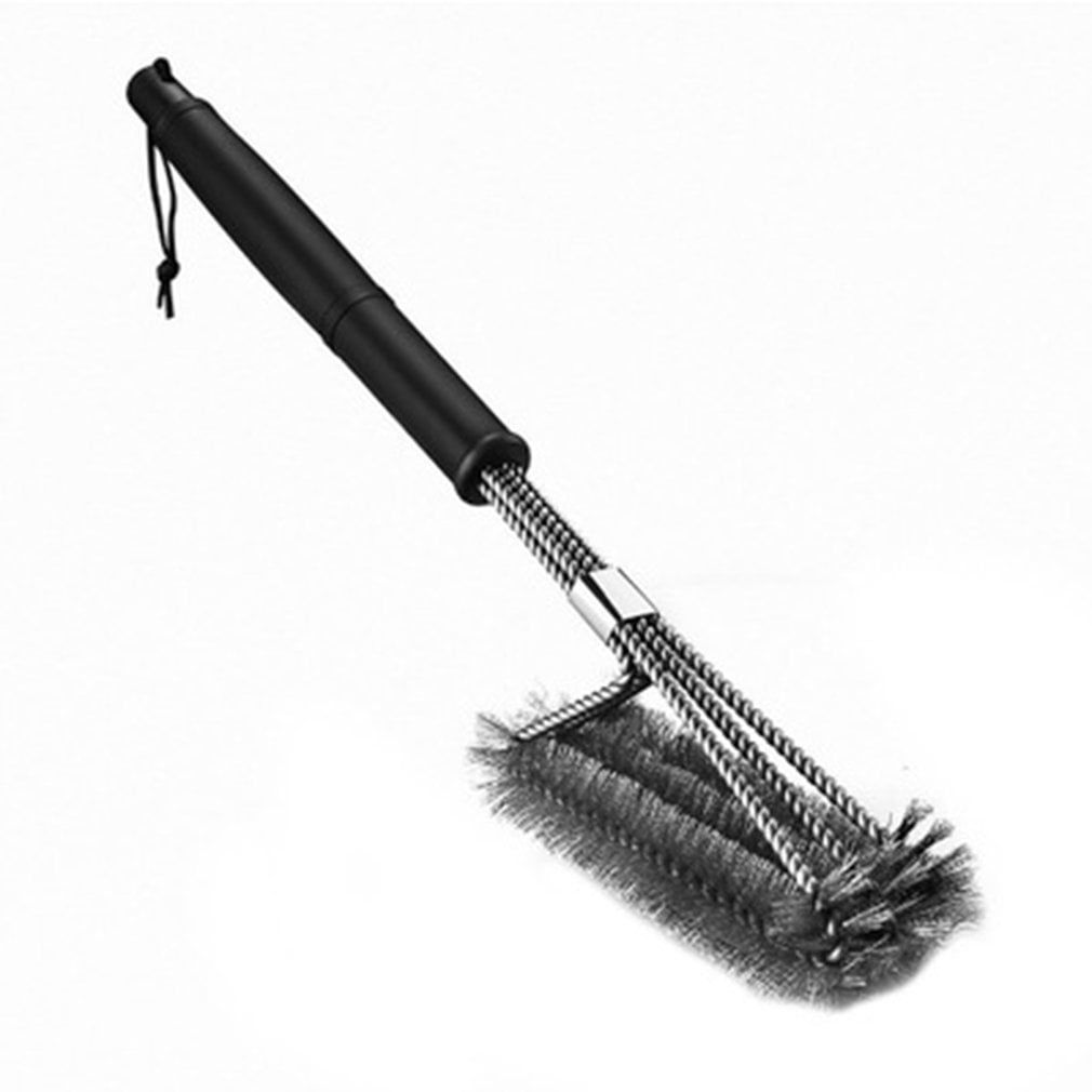 Vendre BBQ Grill Cleaning Brush Stainless Steel Bristles Threehead